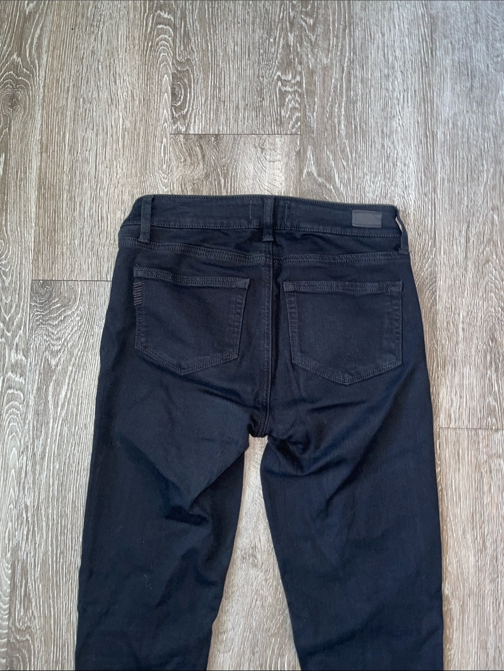 PAIGE Black Skinny High-Rise Jeans pants denim verdugo ultra - Picture 6 of 7